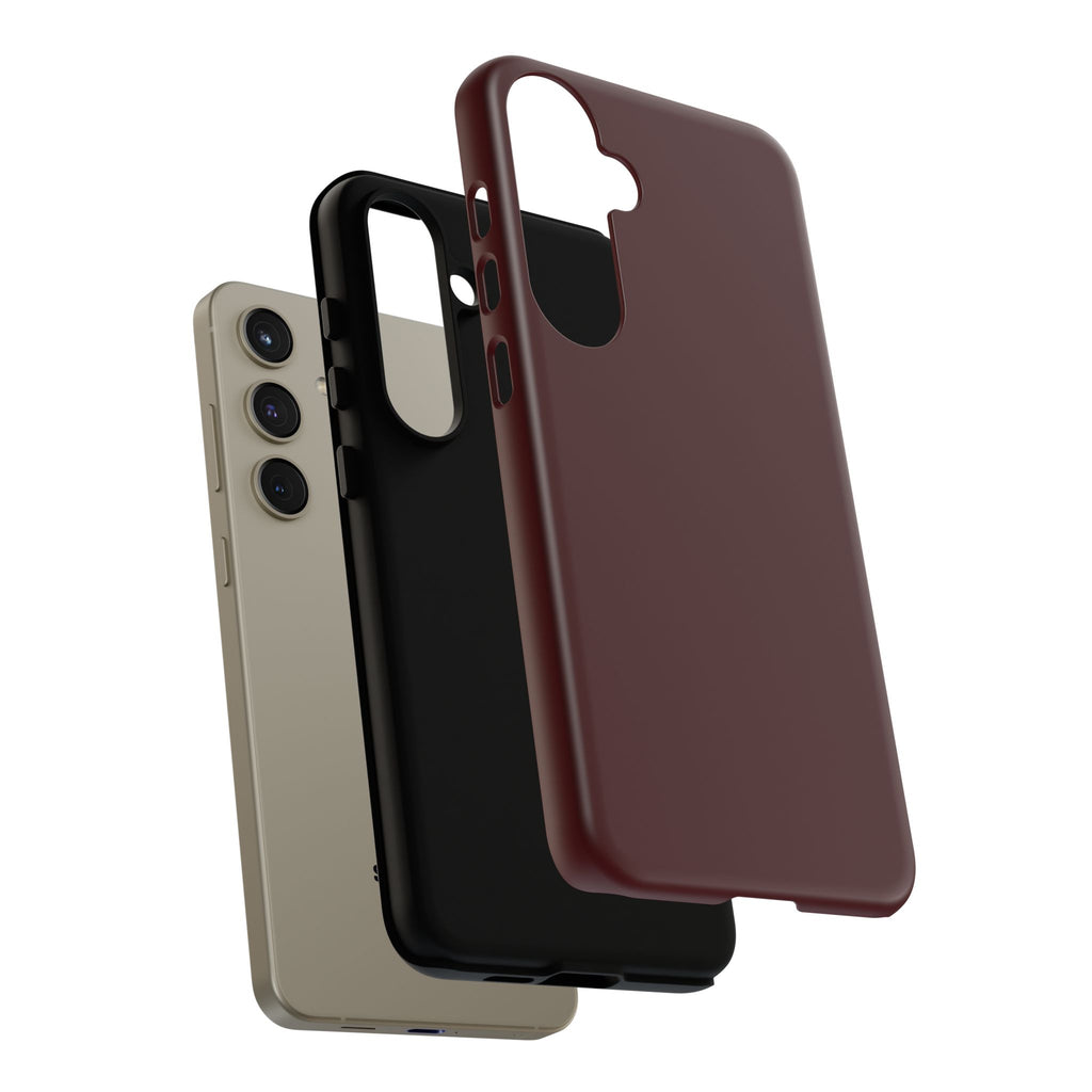 Maroon Tough Phone Case