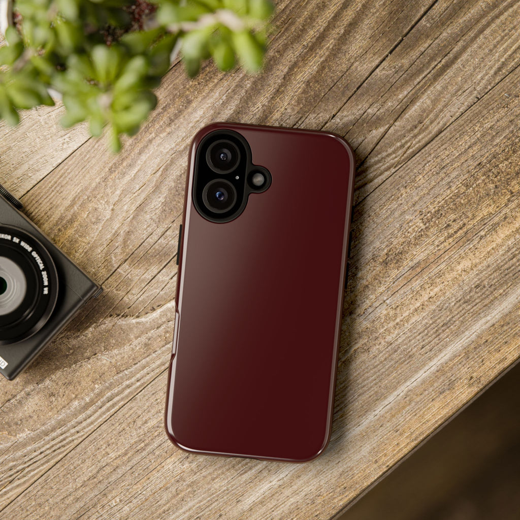 Maroon Tough Phone Case