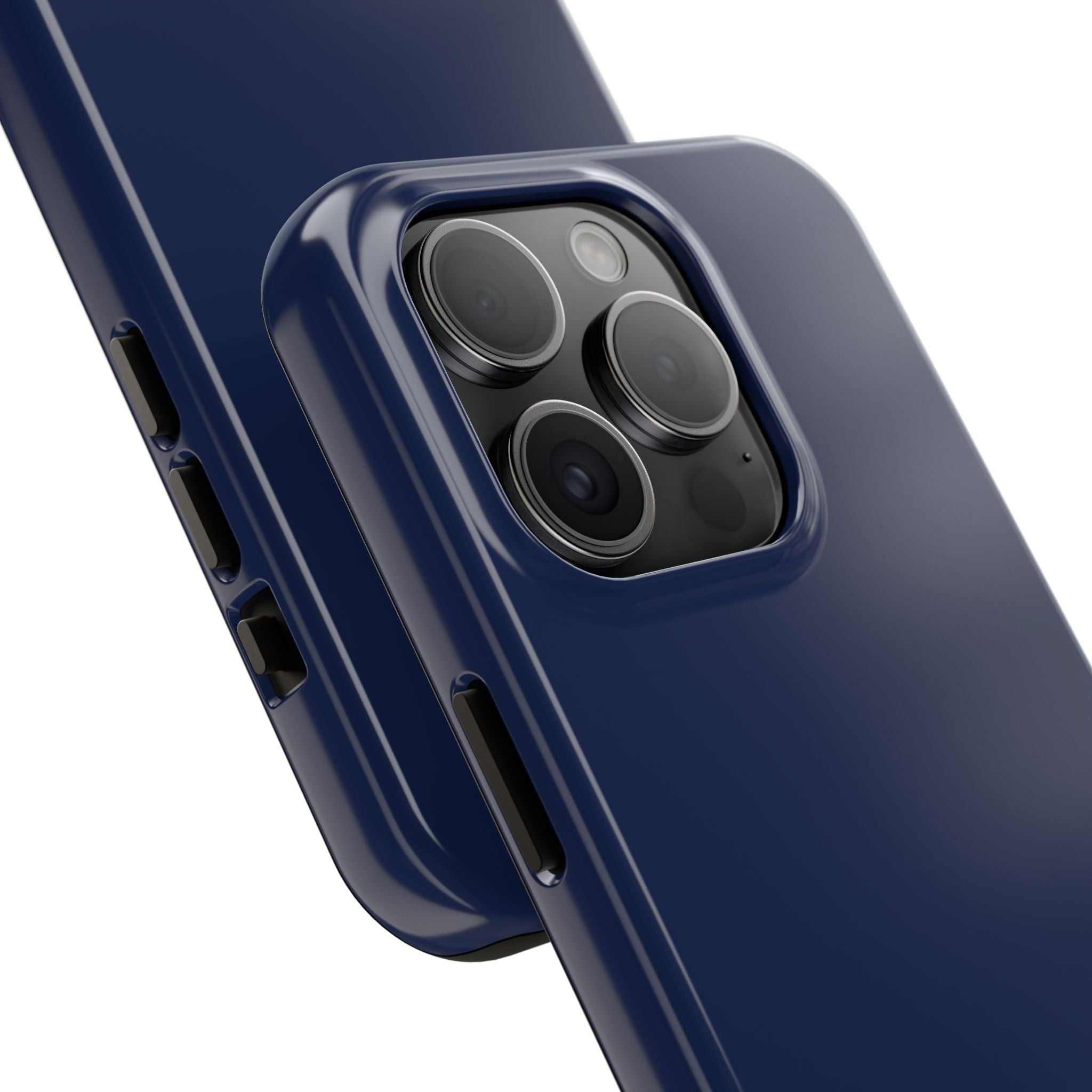 Tough Phone Case — Navy ‘BLESTA’ Bold Graphic Protective Cover