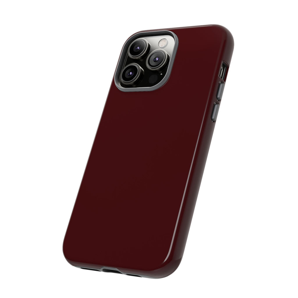 Maroon Tough Phone Case