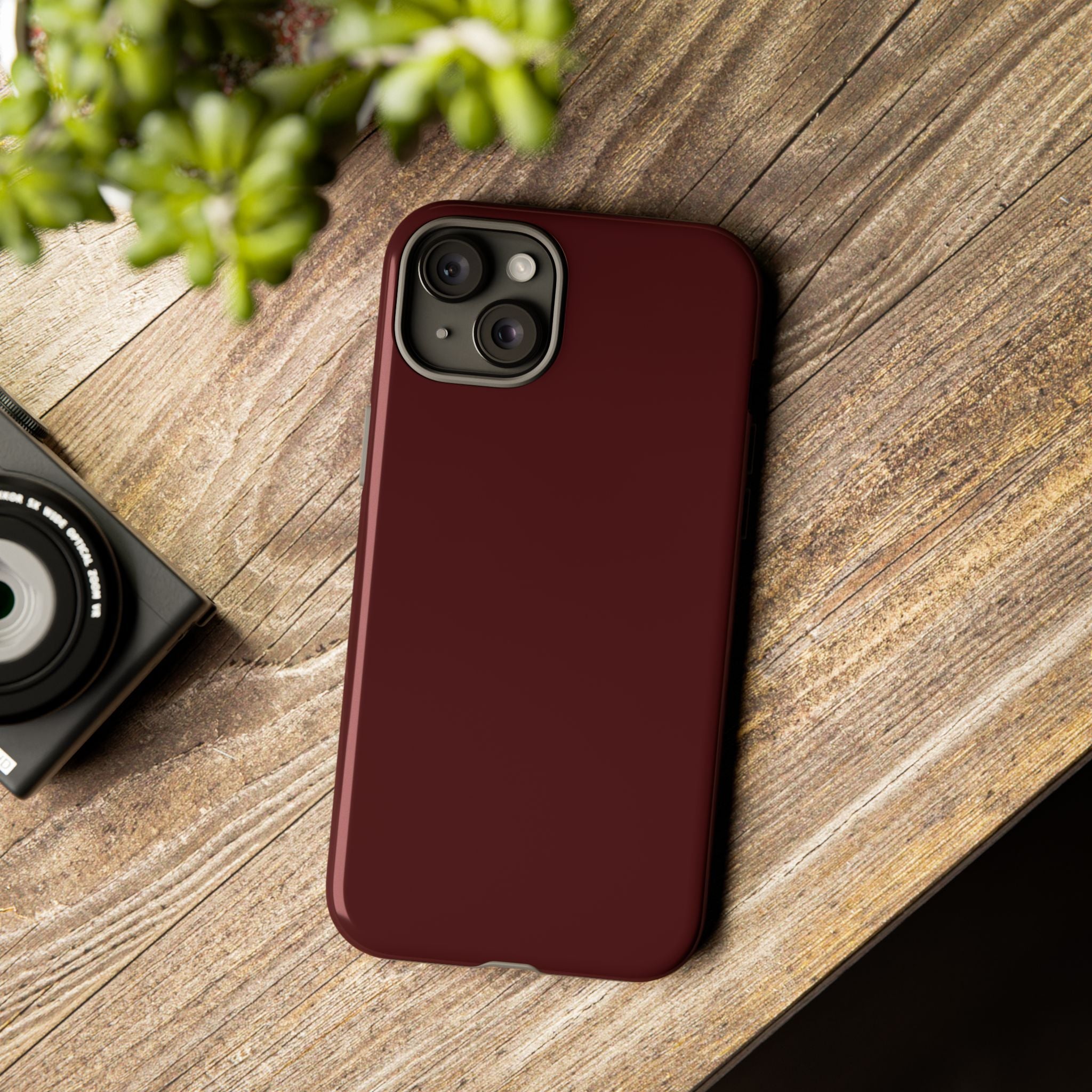 Maroon Tough Phone Case