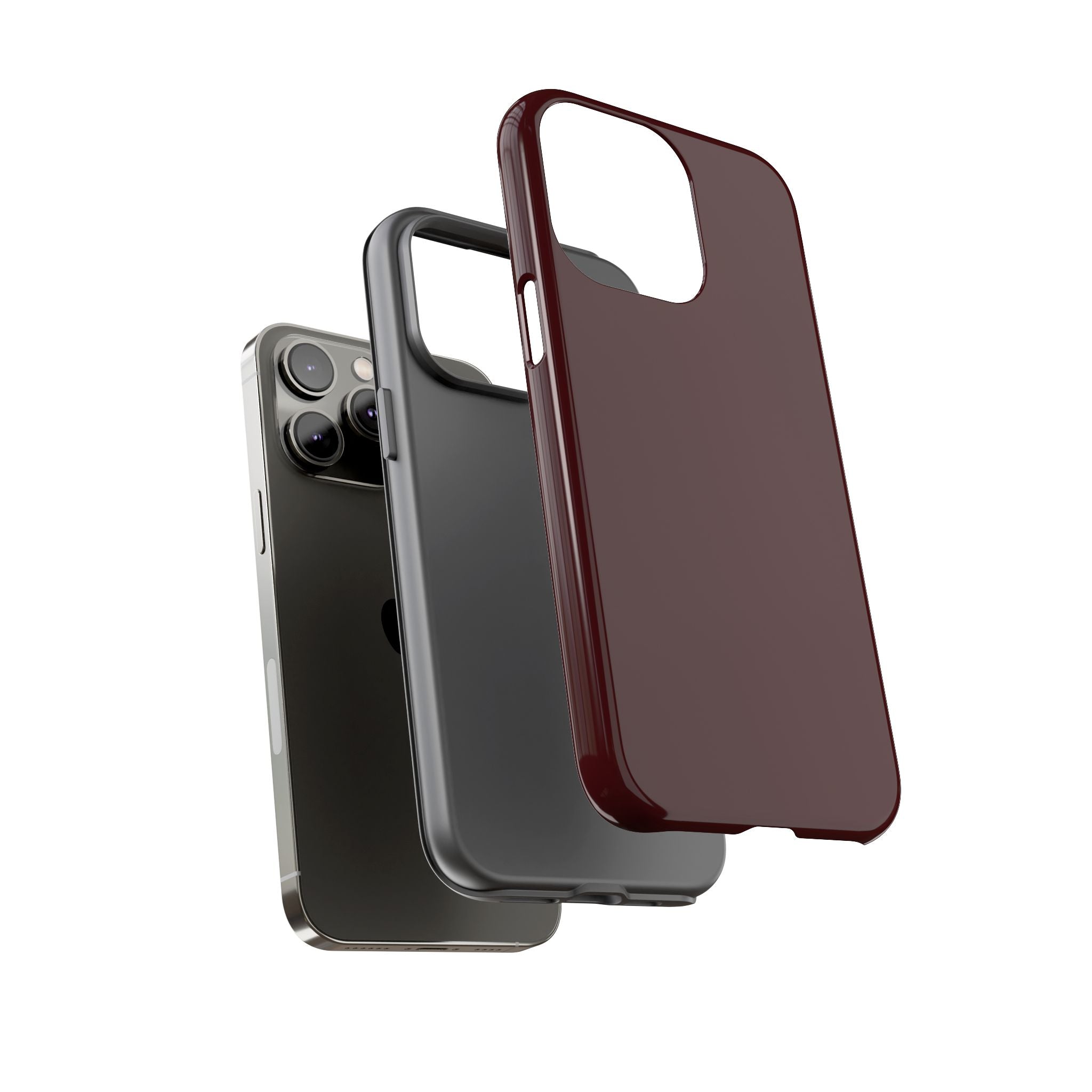 Maroon Tough Phone Case