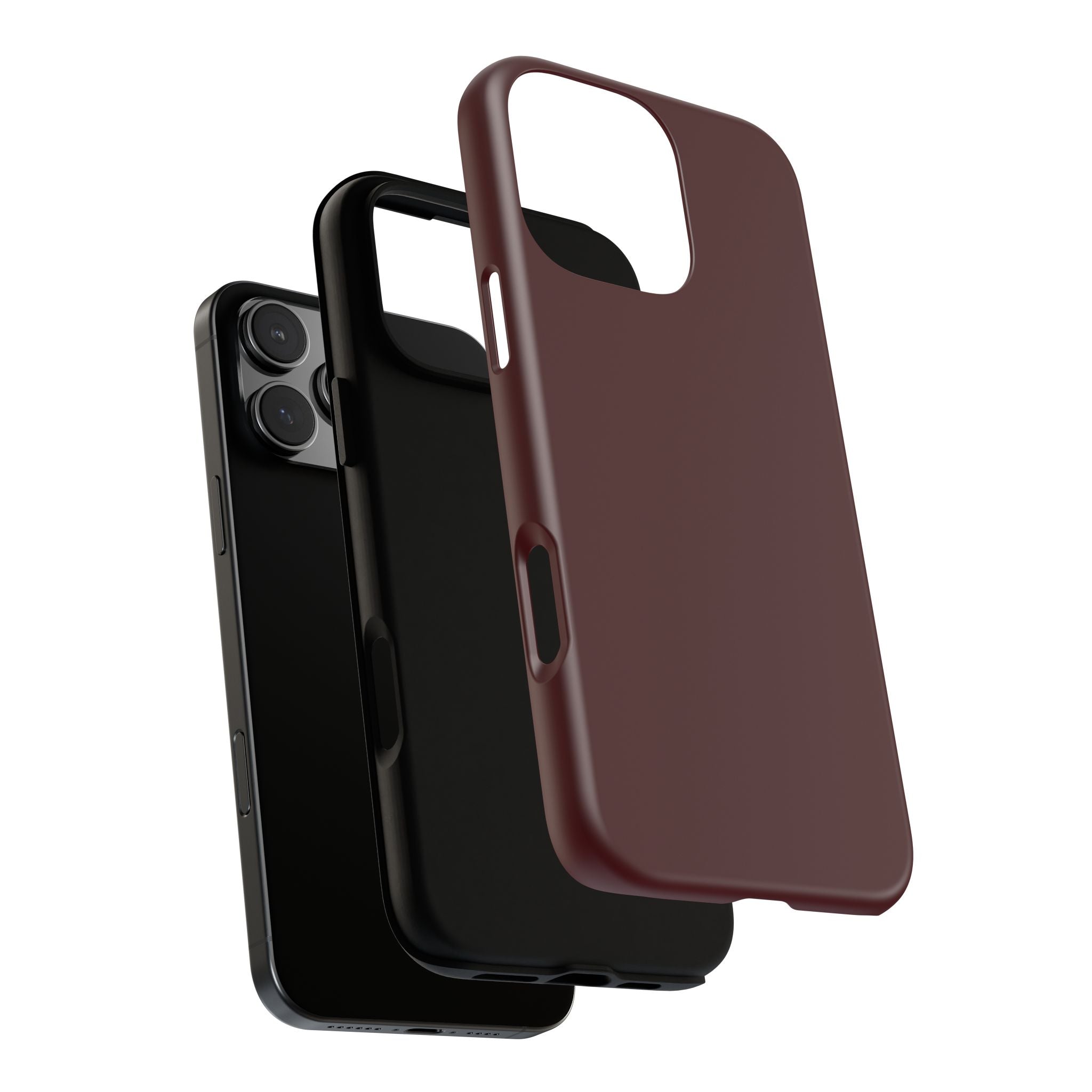 Maroon Tough Phone Case