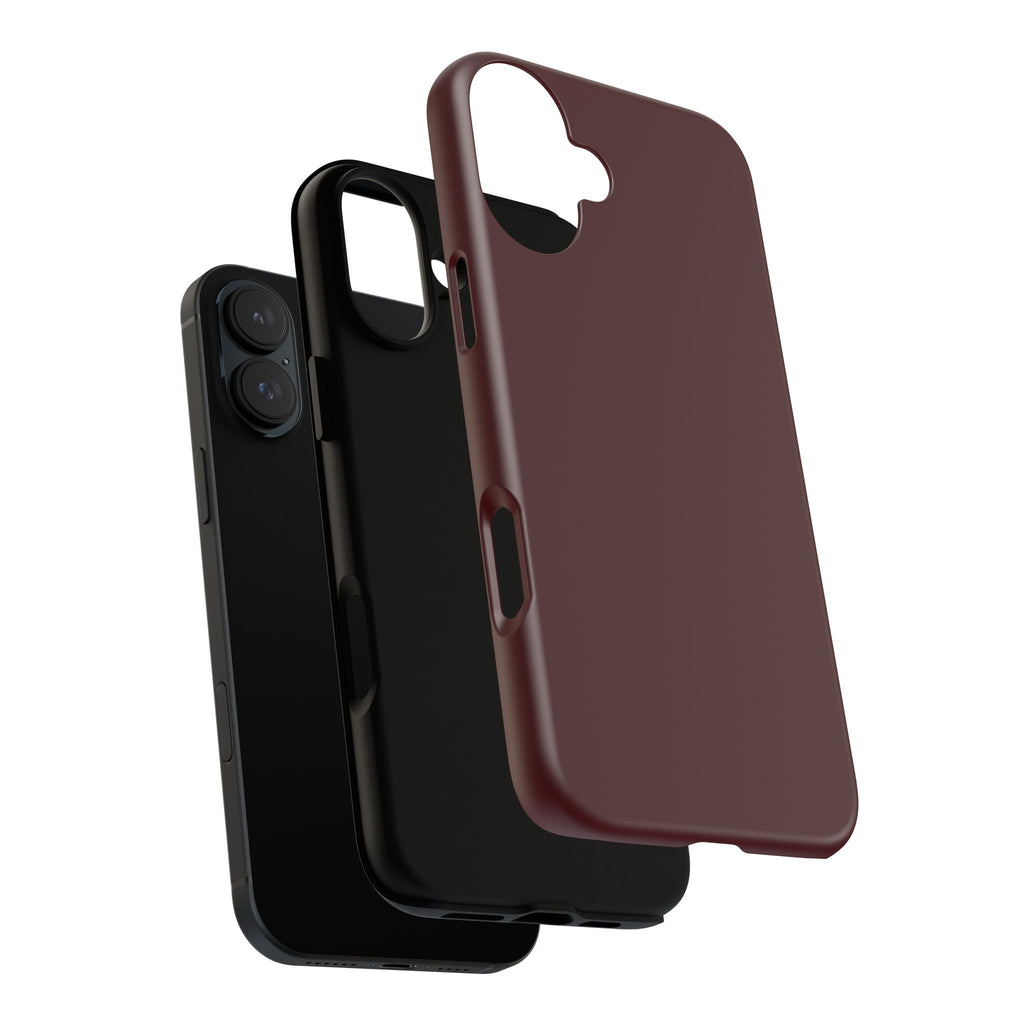Maroon Tough Phone Case