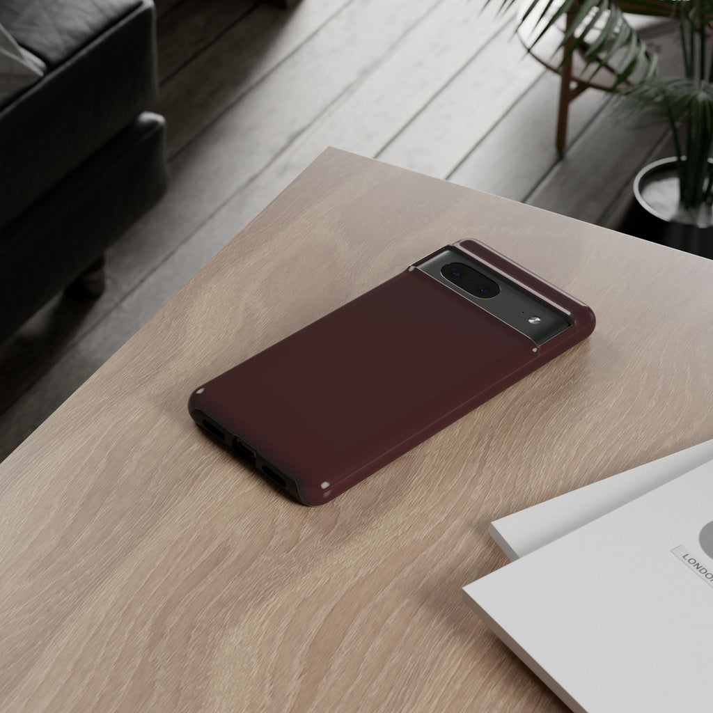 Maroon Tough Phone Case