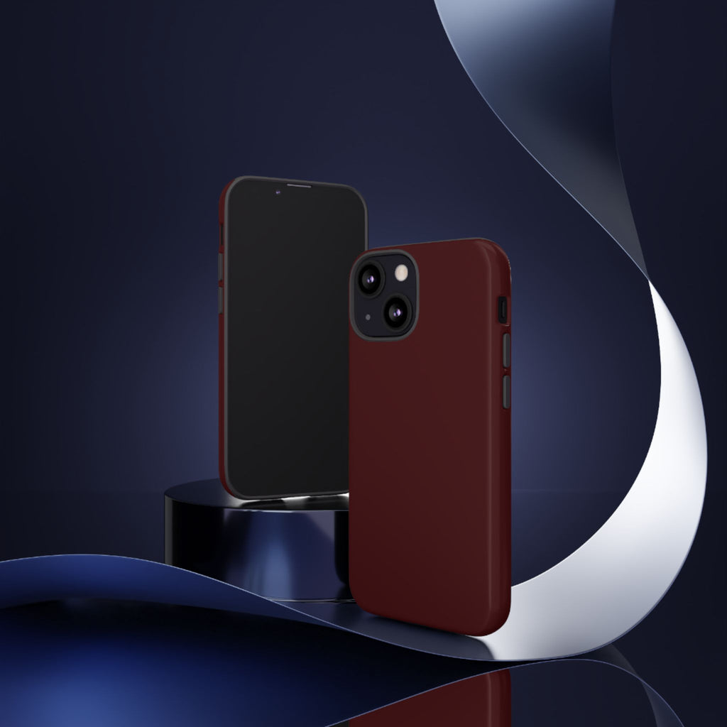 Maroon Tough Phone Case