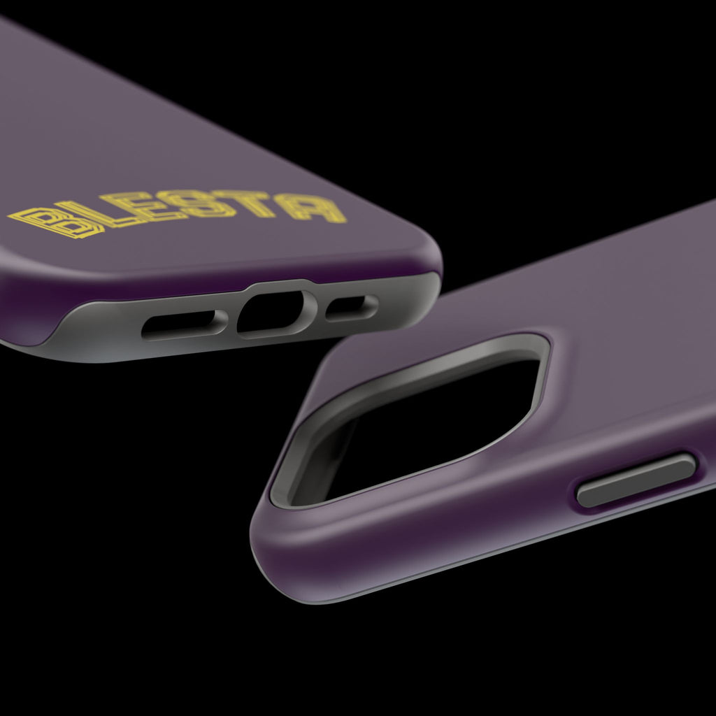 Magnetic Impact-Resistant Phone Case — “BLESTA” Retro Varsity Logo