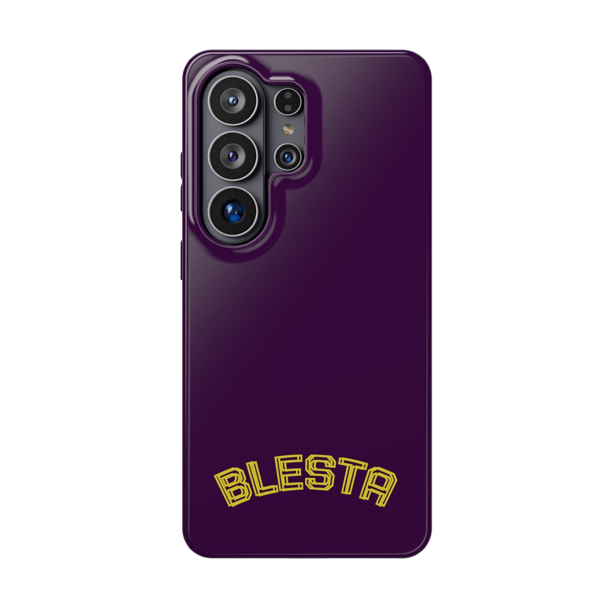 Magnetic Impact-Resistant Phone Case — “BLESTA” Retro Varsity Logo