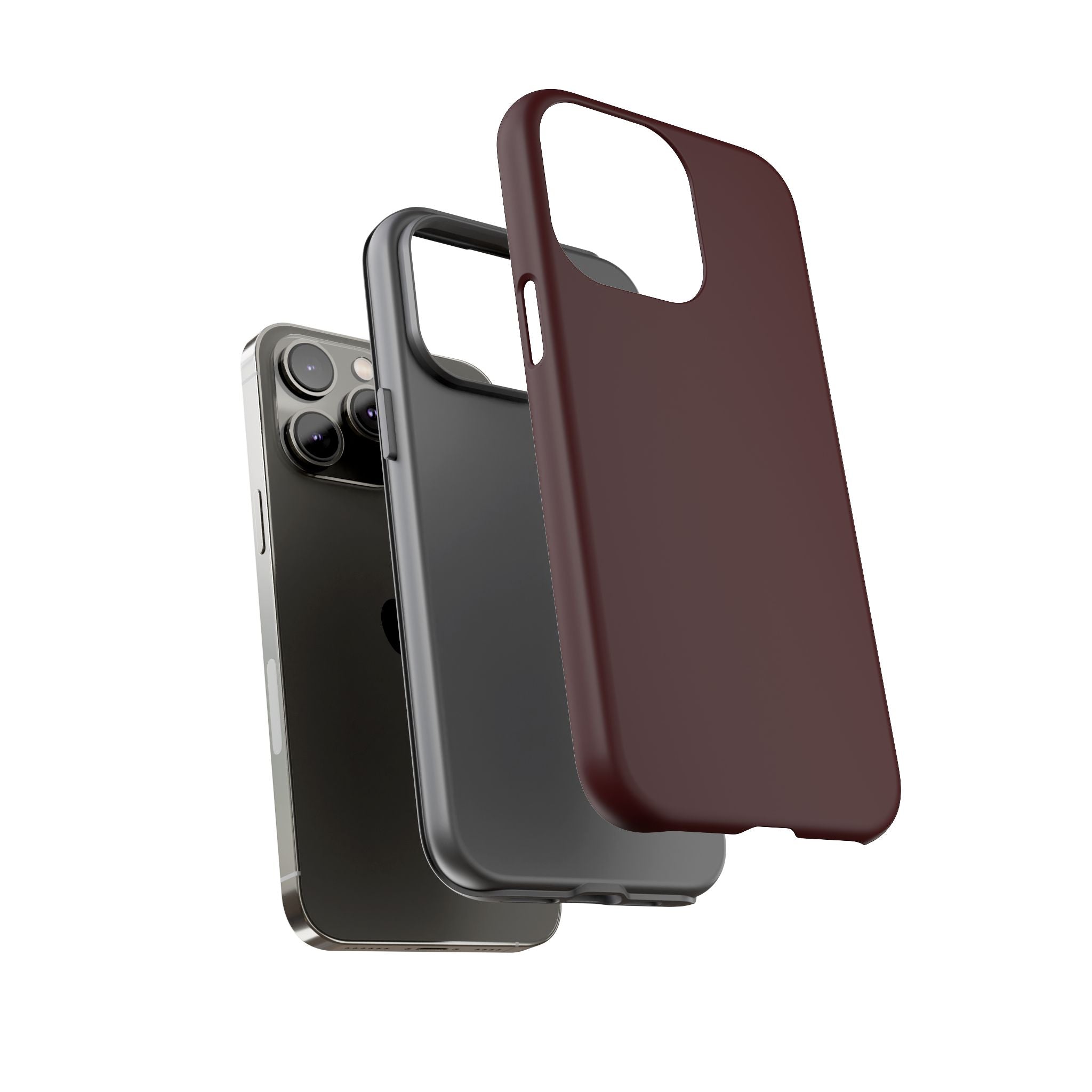 Maroon Tough Phone Case